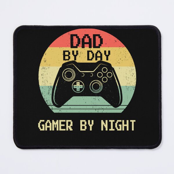Item preview, Retro, Vintage, Retro Dad By Day Gamer By Night designed and sold by ARTZ84.
