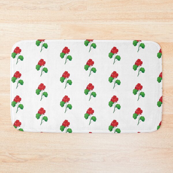 Item preview,  Red geranium flower designed and sold by Floralsharry.