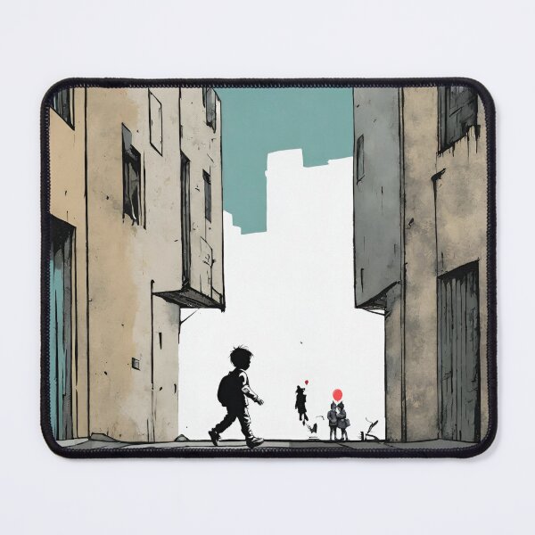 Item preview, Walking Home Street Art designed and sold by KapowStickers.