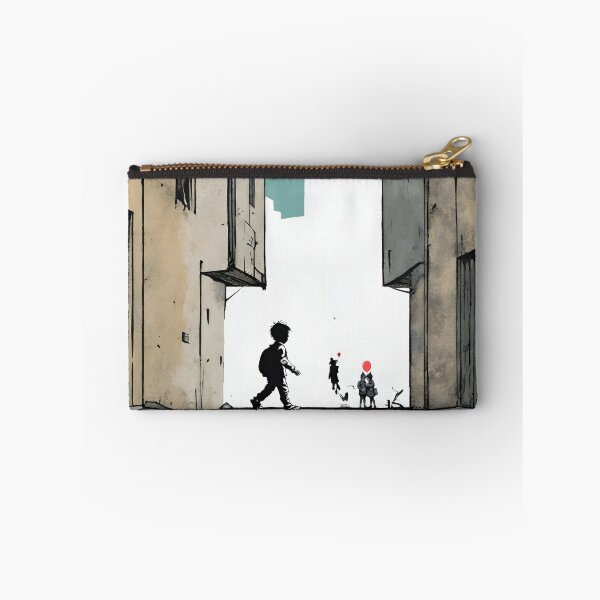 Item preview, Walking Home Street Art designed and sold by KapowStickers.