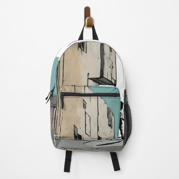 Item preview, Walking Home Street Art designed and sold by KapowStickers.