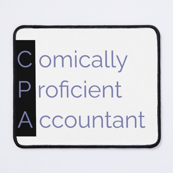 Item preview, Funny CPA Acronym designed and sold by CheckOurVibe.
