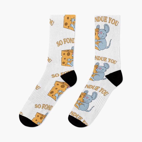 Item preview, So Fondue You: A Cute and Funny Cheese Pun designed and sold by kcaandwu.