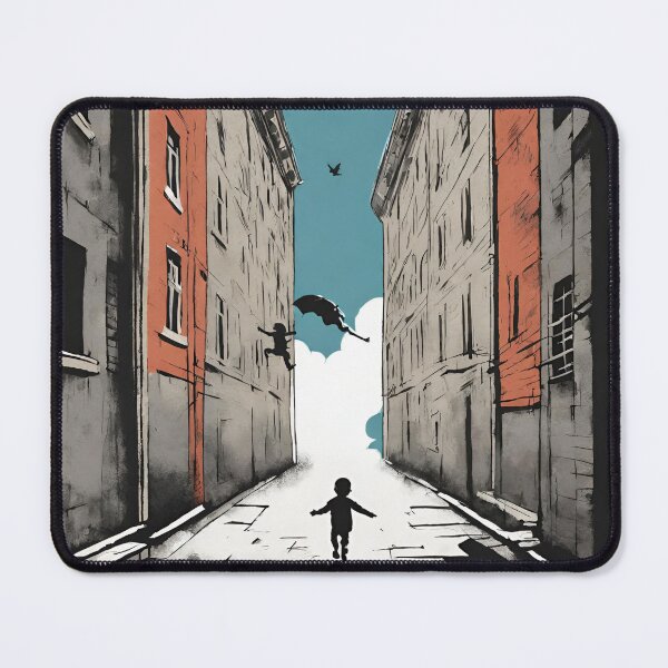 Item preview, Walk the Walk Street Art designed and sold by KapowStickers.
