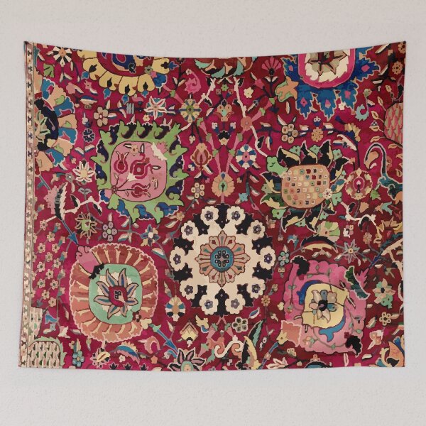 Item preview, Safavid Carpet Fragment designed and sold by Vicky Brago-Mitchell®.