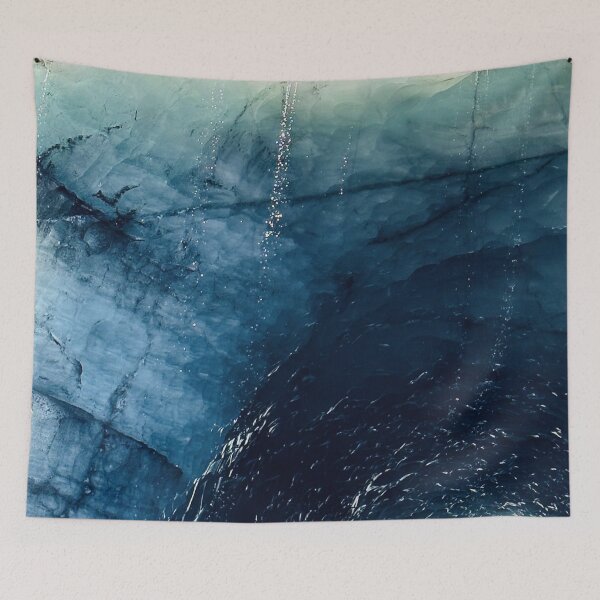 Item preview, Abstract Art in Katla Ice Cave (5) designed and sold by eunicehn.
