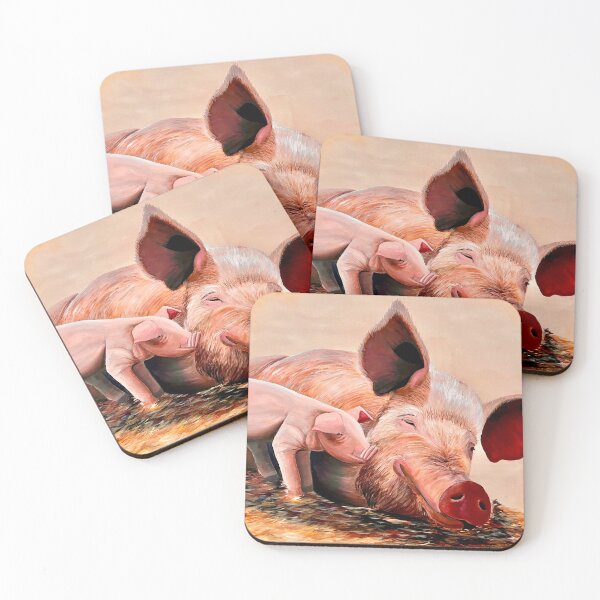 Item preview, Pig Cuddle designed and sold by Michelle Croner.