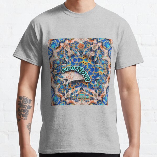 SUPER NOVA colorful fractal art Classic T-Shirt