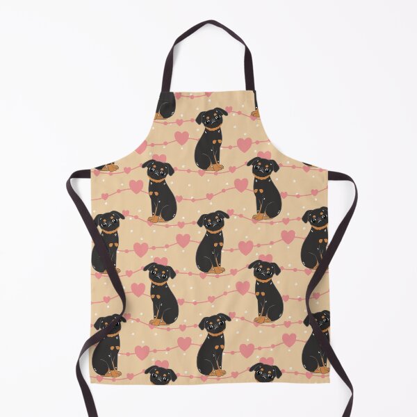 Item preview, Love Black and Tan Smooth-coated Brussels Griffon designed and sold by Lulupainting.