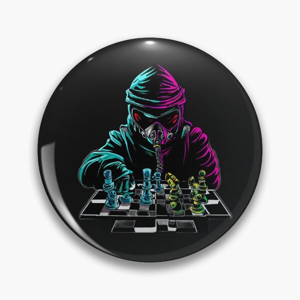 Item preview, CyberPunk Chess Grandmaster designed and sold by obviouslogic.