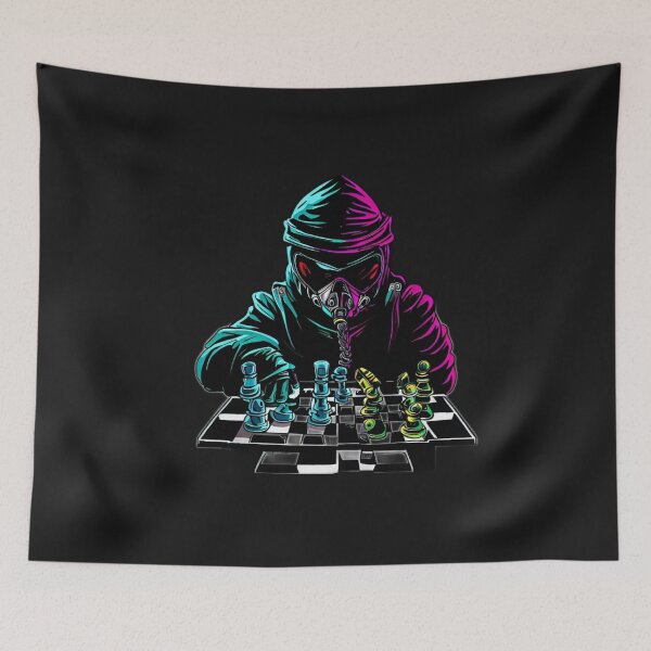 Item preview, CyberPunk Chess Grandmaster designed and sold by obviouslogic.