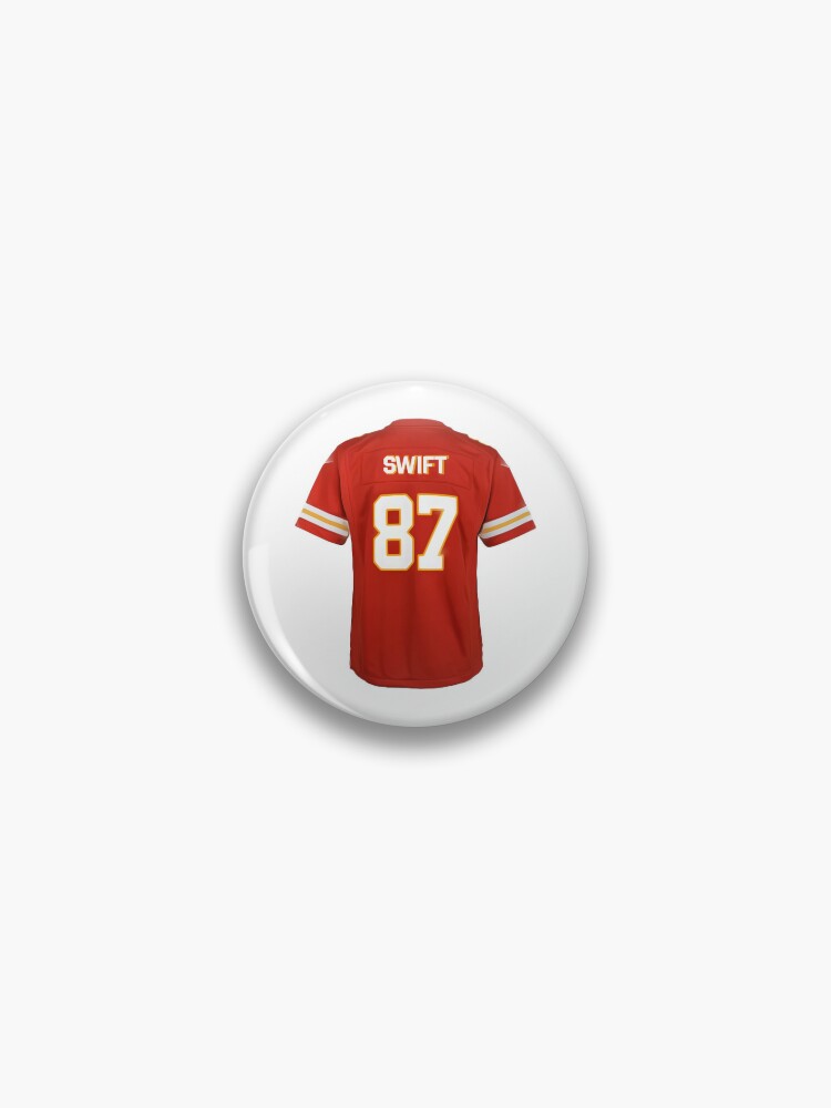 Taylor Swift x Travis Kelce Jersey  Sticker for Sale by claireloew