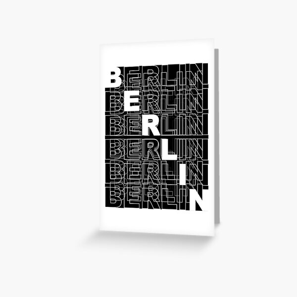 Artikel-Vorschau von BERLIN, designt und verkauft von PocketRoom.