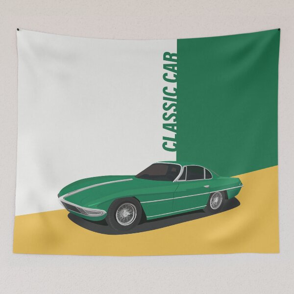 Item preview, Classic Cars : Green Vintage designed and sold by luhihi.
