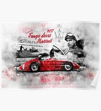 Maserati 250F Poster