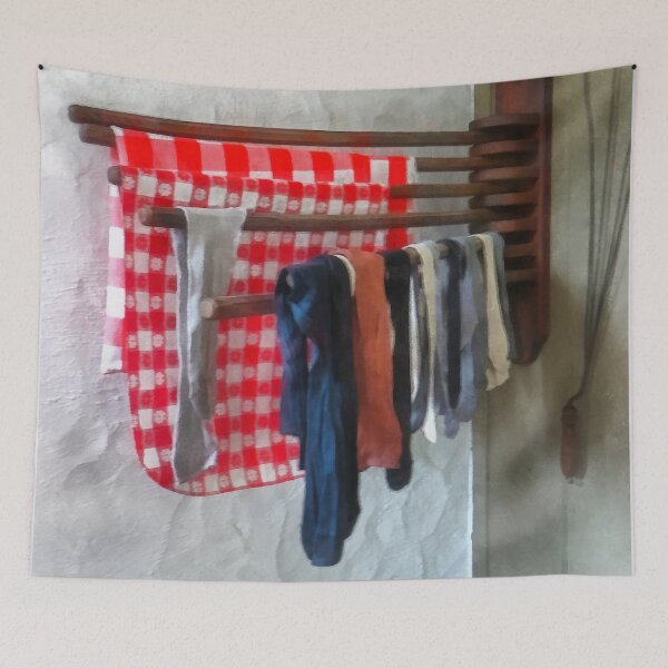Item preview, Stocking Hanging to Dry designed and sold by Susan Savad.