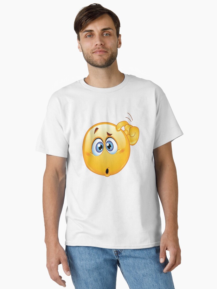 Huh? Emoji Meme Classic T-Shirt