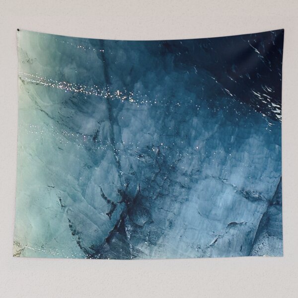 Item preview, Abstract Art in Katla Ice Cave (6) designed and sold by eunicehn.