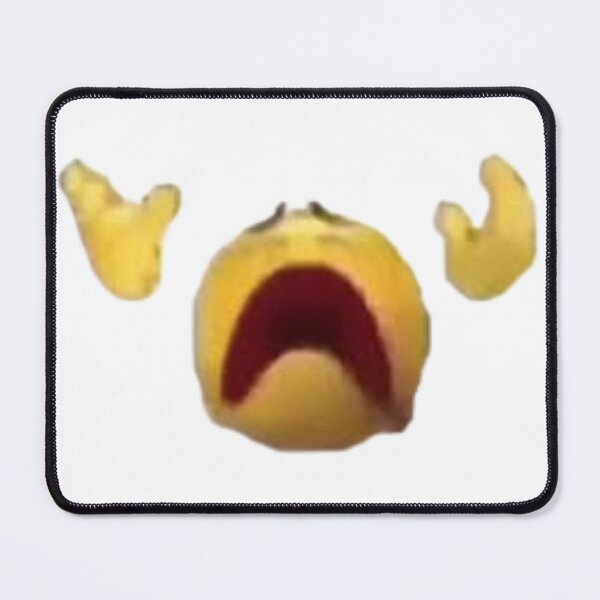 Item preview, Ahhhhh Dissolve Meme Emoji designed and sold by Tom Shirtz.