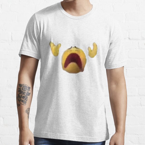 Huh Meme T-shirt Emoji T-shirt Cotton Shirt