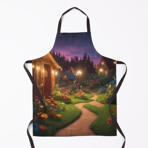 Item preview, Magical Fairy Village designed and sold by PrettyGirl Gallery.