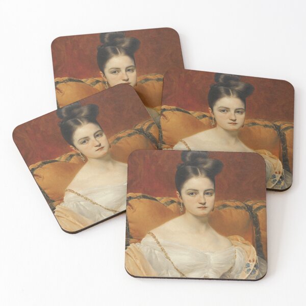 Item preview, Young Woman Portrait, Vintage Wall Art designed and sold by vintagevivian.