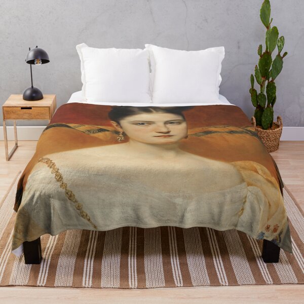 Item preview, Young Woman Portrait, Vintage Wall Art designed and sold by vintagevivian.