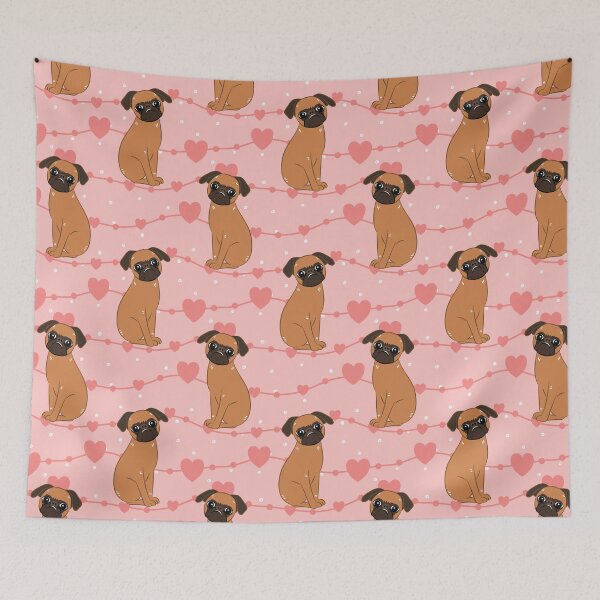 Item preview, Love Black Red Smooth-coated Brussels Griffon 3 designed and sold by Lulupainting.
