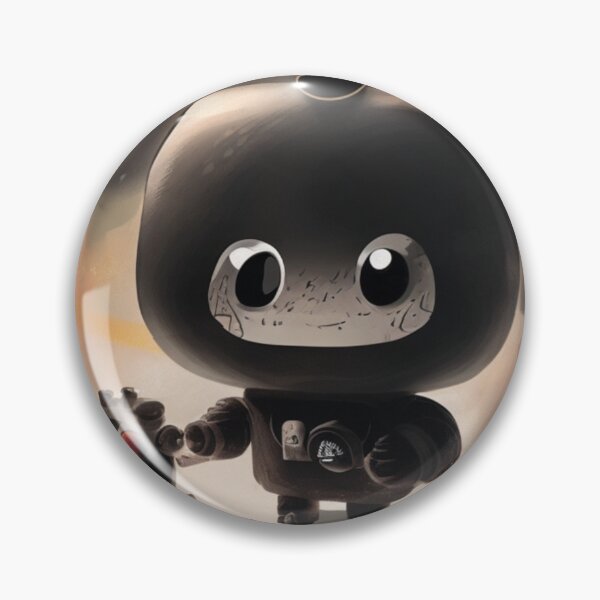 Item preview, little black robot designed and sold by BIGSTEVENSON.