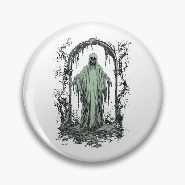 Item preview, Vintage Halloween Skeleton Wizard  designed and sold by wizardsncastles.