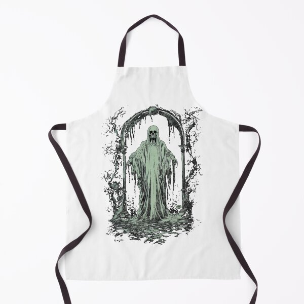 Item preview, Vintage Halloween Skeleton Wizard designed and sold by wizardsncastles.