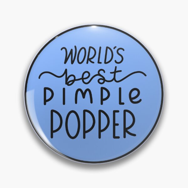 Item preview, World's Best Pimple Popper Blue designed and sold by SofiaSava01.
