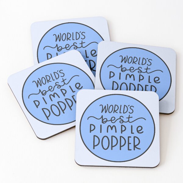 Item preview, World's Best Pimple Popper Blue designed and sold by SofiaSava01.