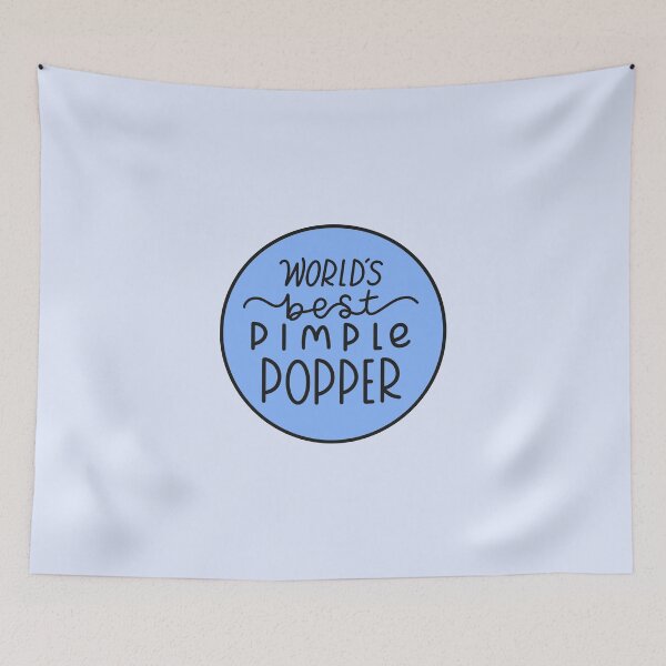 Item preview, World's Best Pimple Popper Blue designed and sold by SofiaSava01.