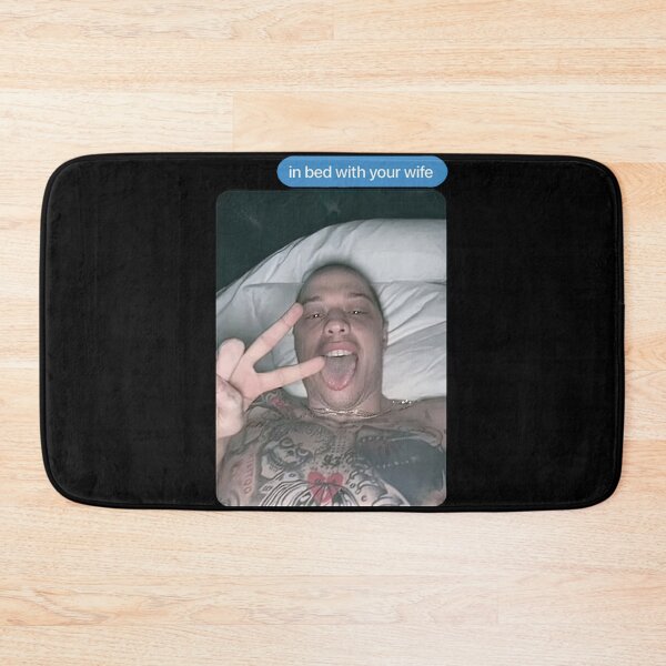 Item preview, Pete Davidson In Bed With Your Wife Text designed and sold by GregoryMendoza.