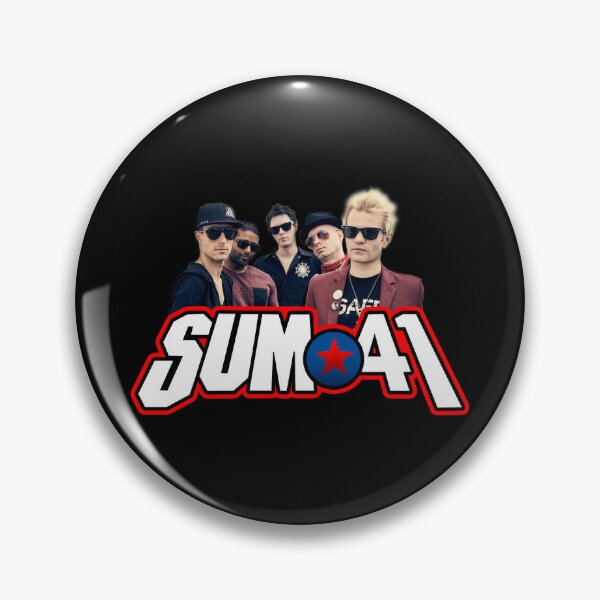 Sum 41 Cover Pins and Buttons for Sale