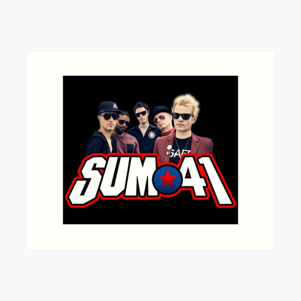 Sum 41 Pieces Vinyl Record Song Lyric Quote Music Print 