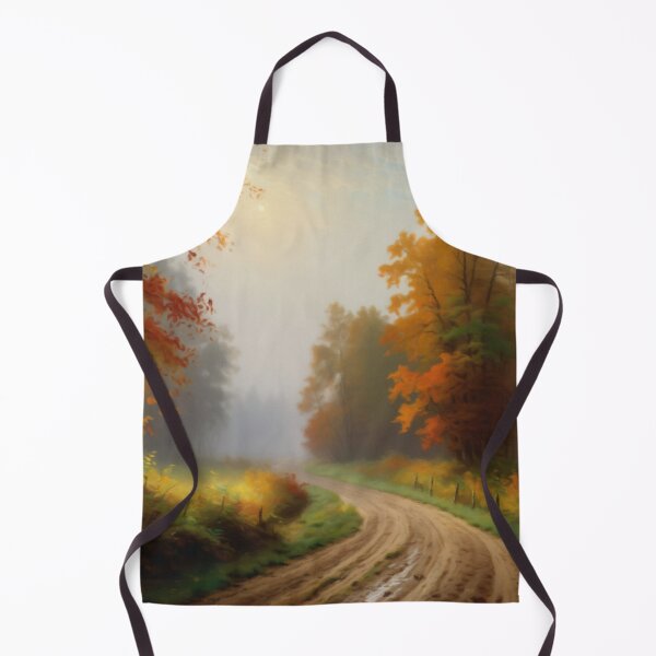 Item preview, Serene Autumn Forest Path designed and sold by Zeph1.