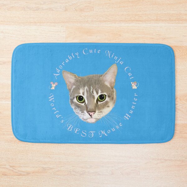 Item preview, Sir Tiddles Worlds GREATEST Mouse Hunter Brown Tabby cat designed and sold by StudioTanoshiiNeko.
