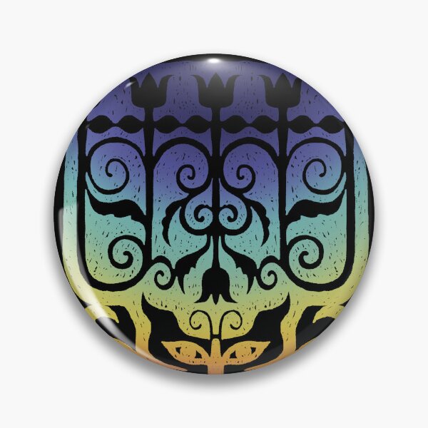 Item preview, Rainbow Garden Gate and Butterfly with Leaves Design designed and sold by whichmoss.