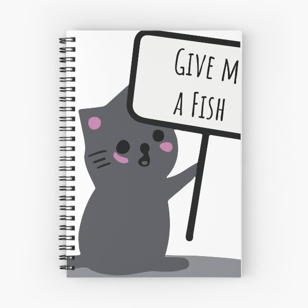 Item preview, Give Cat a Fish designed and sold by reazdrain.