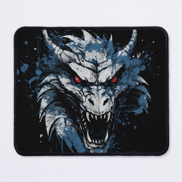 Item preview, A Vintage and Distressed Street Art Dragon - RPG Monster designed and sold by GVRDesign.