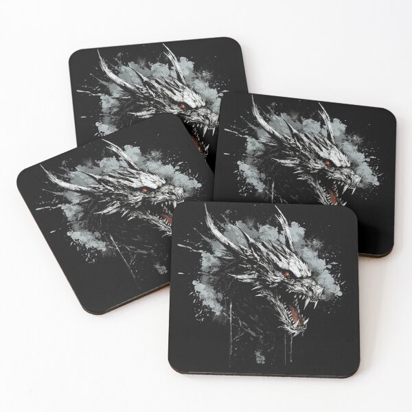 Item preview, \A Vintage and Distressed Street Art Dragon - RPG Monster designed and sold by GVRDesign.
