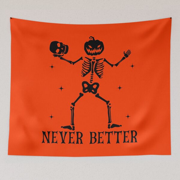 Item preview, Never Better Funny Skeleton Halloween Costume Men Women T-shirt designed and sold by KGN  CREATIVITY.