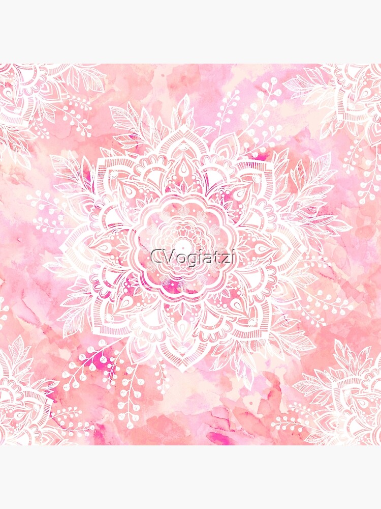 Queen Starring of Mandalas Pink by CVogiatzi
