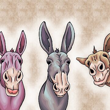 Artwork thumbnail, Dastardly Donkeys by smoothfoxill