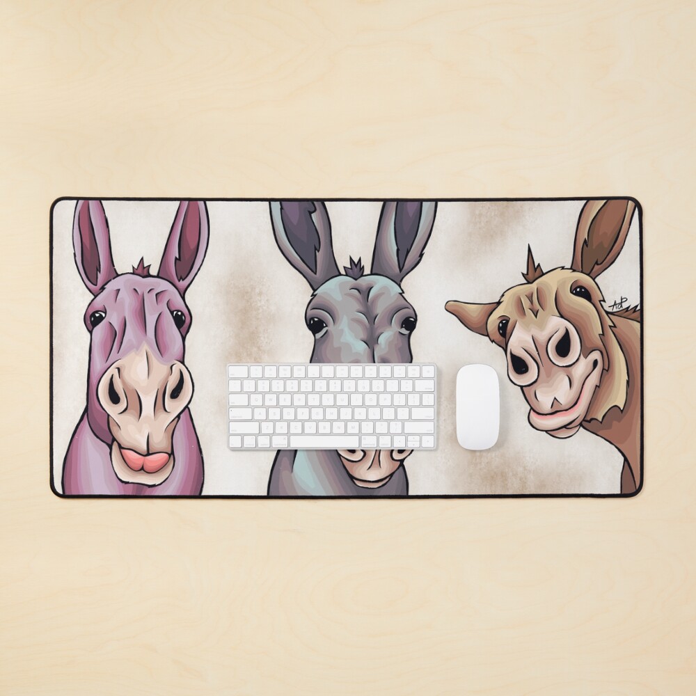 Item preview, Desk Mat designed and sold by smoothfoxill.
