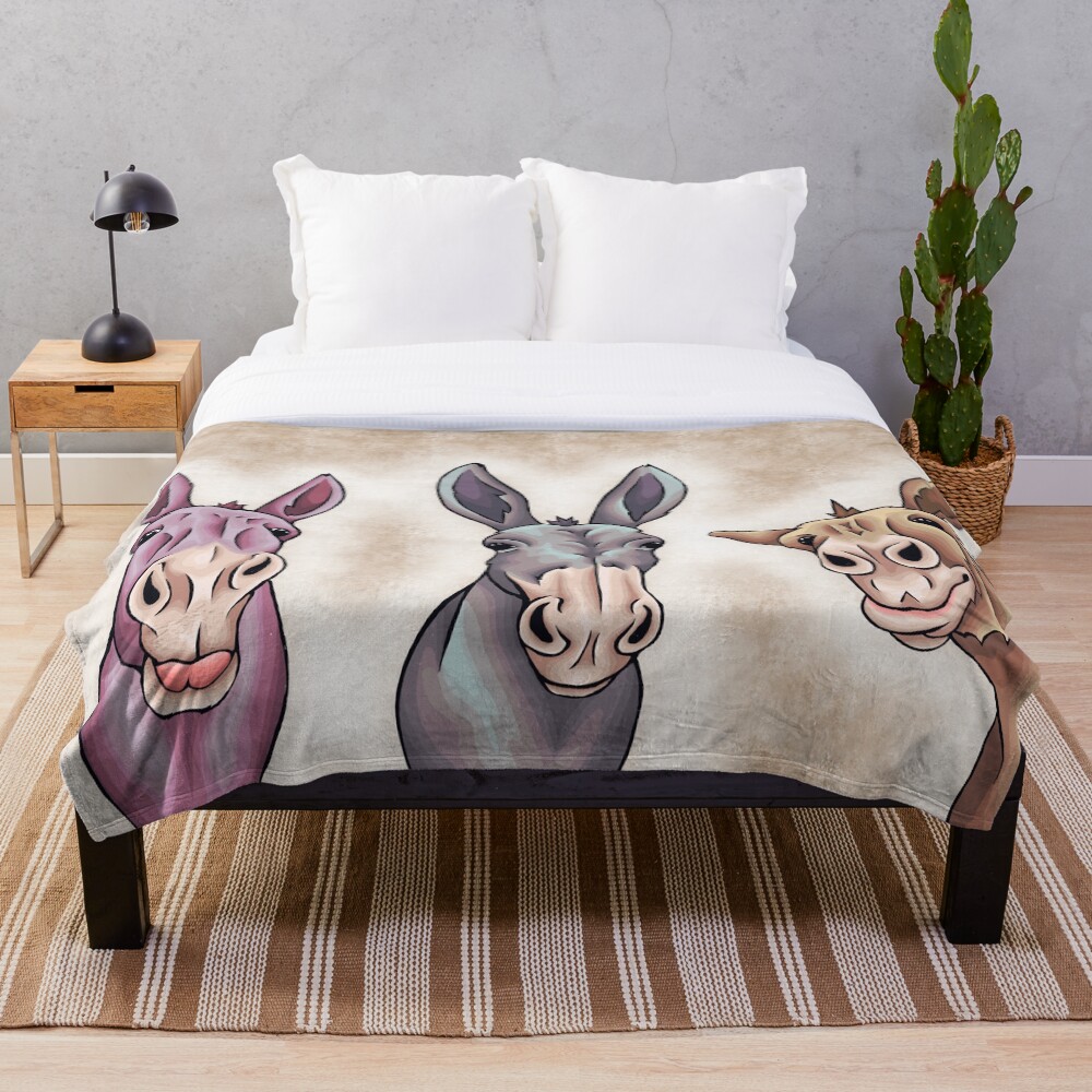 Item preview, Throw Blanket designed and sold by smoothfoxill.