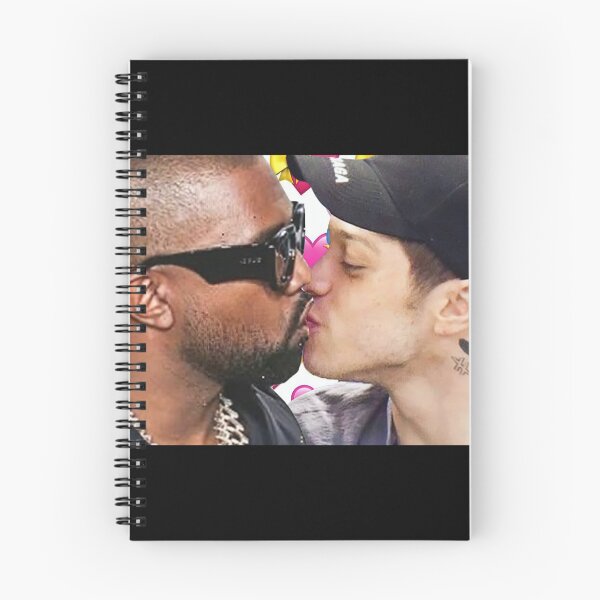 Item preview, Pete Davidson Kanye Ye West Kissing Valentine's Day Love Gay Gaming Mouse Pad designed and sold by GregoryMendoza.