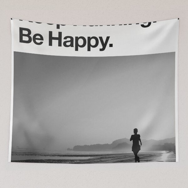 Item preview, Keep Running Be Happy designed and sold by jacobScheffer.
